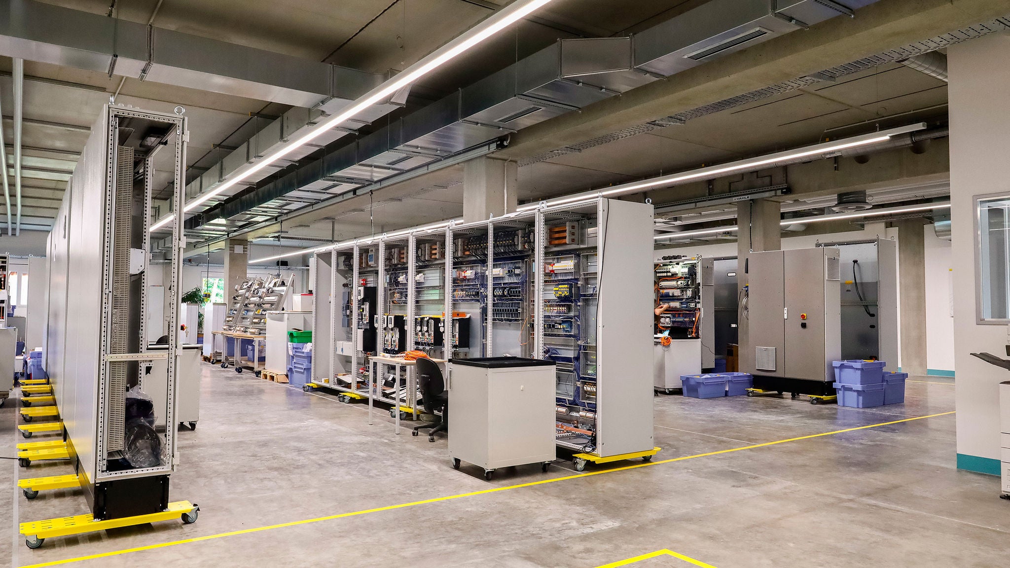 Spangler Automation - view of the production hall