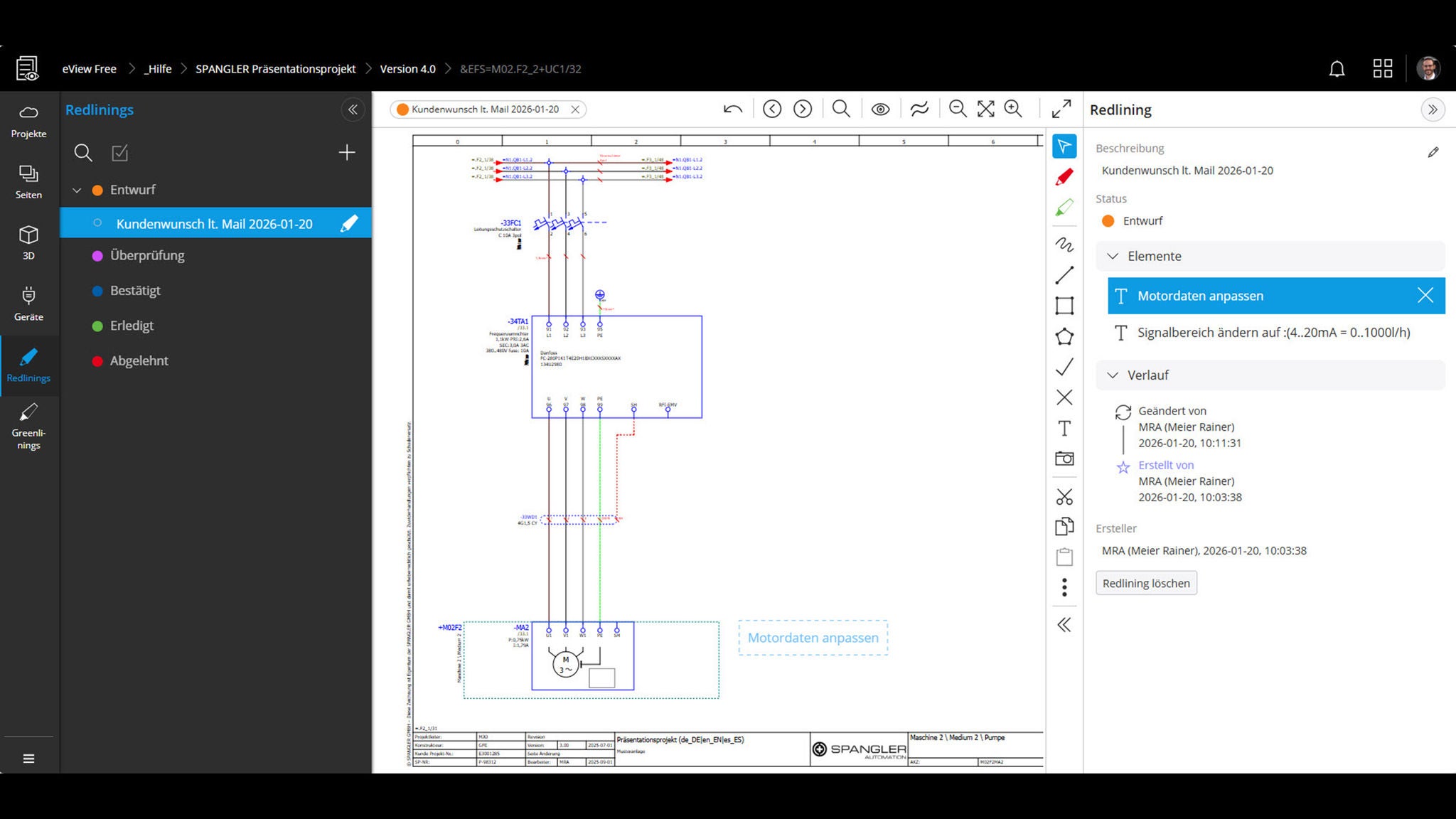 Spangler - Schematics in Eplan Electric P8