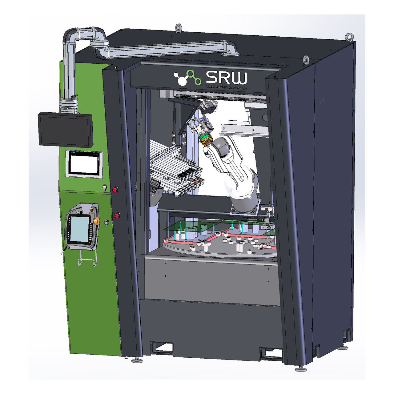 SRW 为每个客户项目建立完整的数字孪生系统